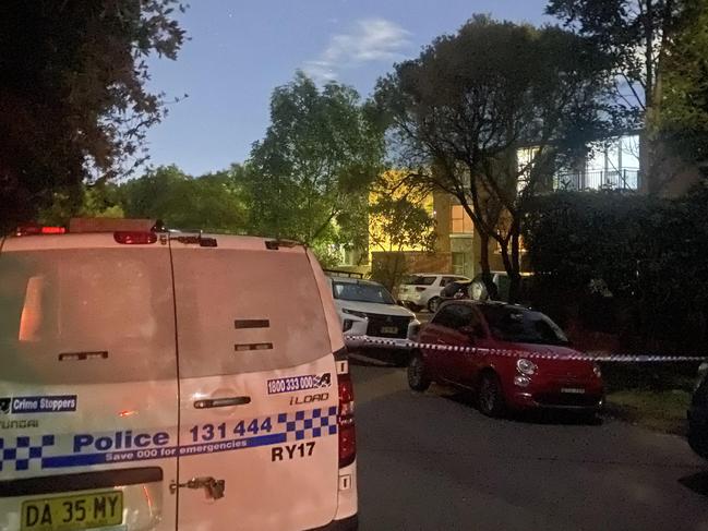 Police are still at the scene in a cordoned off street where a man was assaulted in the Sydney suburb of Hunters Hill. The man is fighting for life in hospital