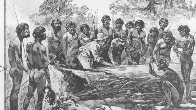 John Batman signs a “treaty” with local Aborigines in 1835.