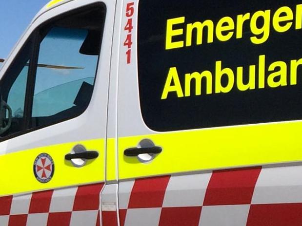 Emergency services were called to the scene at an intersection on Princes Highway in Warrnambool on Wednesday morning. Picture: Supplied