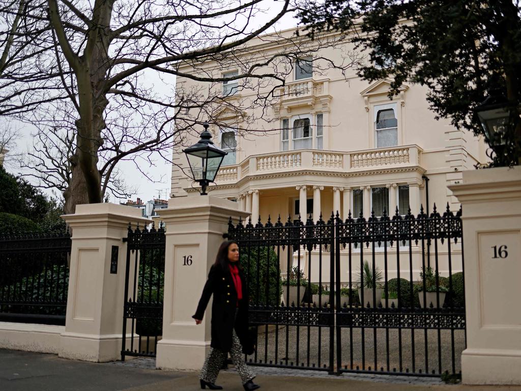 Russian billionaire Roman Abramovich’s London residence. Picture: AFP