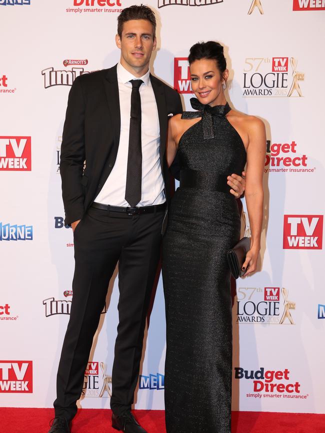 Shaun Hampson and Megan Gale.