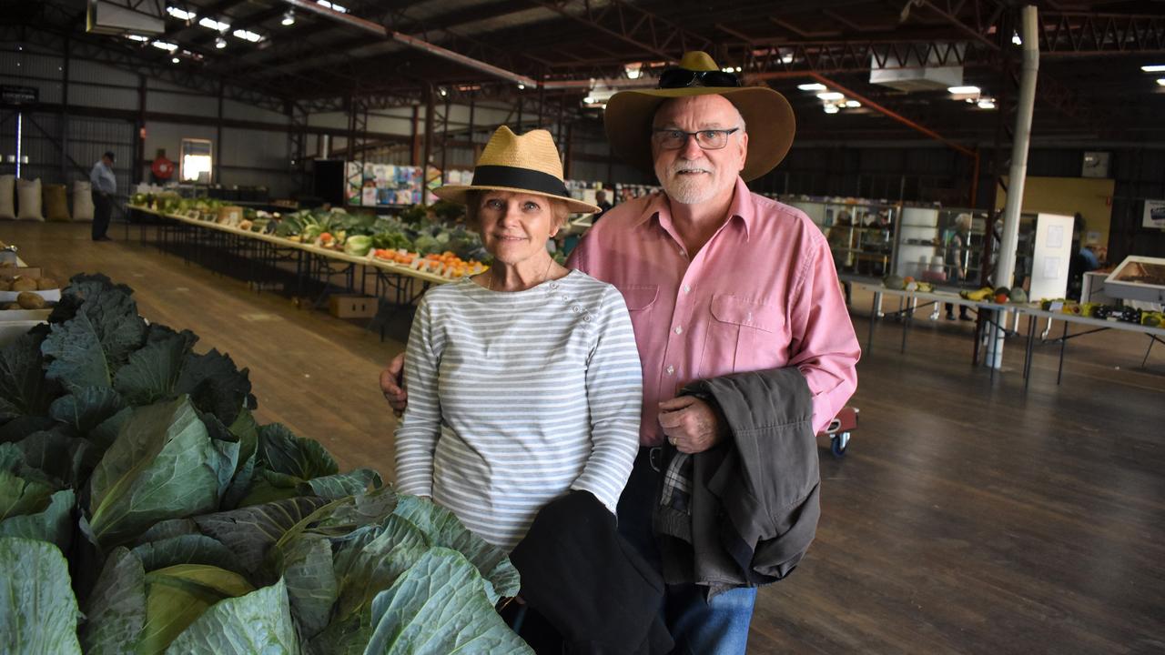 Veronica and Bernard Hatton, at the 2023 Gatton Show on Friday, July 21. Picture: Peta McEachern