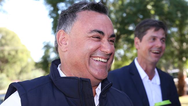 Deputy Premier John Barilaro says the government is working to make the tunnel connection a reality. Picture: NCA NewsWire / Peter Lorimer