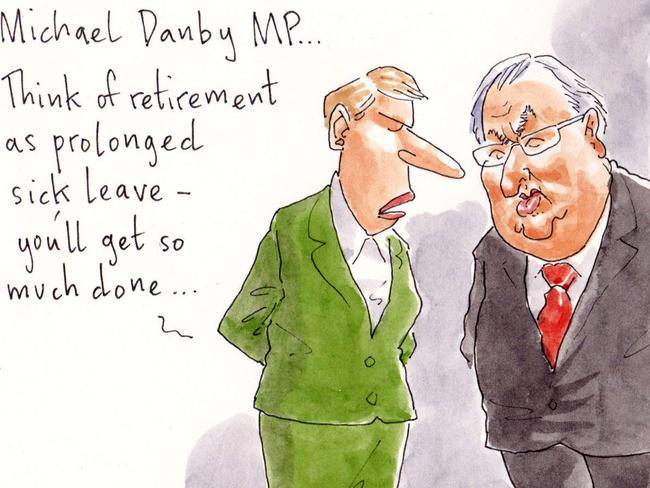 Rod Clement Margin Call cartoon for 19-10-2017.Version:  (Original)COPYRIGHT: The Australian's artists each have different copyright agreements in place regarding re-use of their work in other publications.Please seek advice from the artists themselves or the Managing Editor of The Australian regarding re-use.