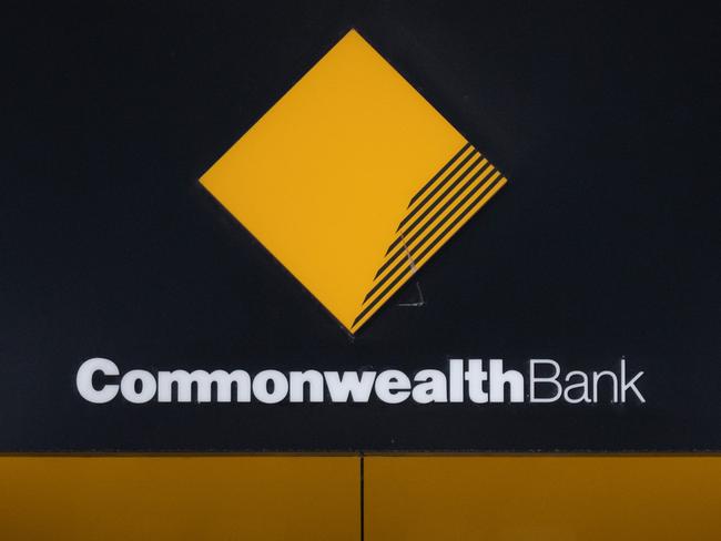 SYDNEY, AUSTRALIA - NewsWire Photos December 11, 2020: Commonwealth Bank Signage at a branch in the Sydney CBD. Picture: NCA NewsWire / James Gourley