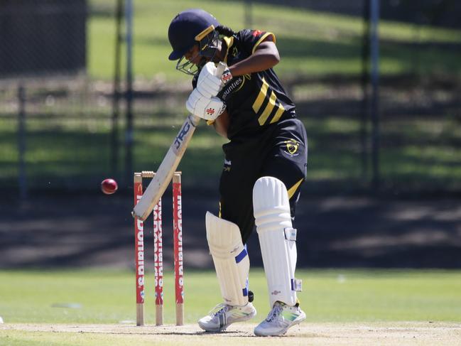 Blacktown’s Athira Dilip Kumar is in second place for runs scored after 14 rounds. Picture Warren Gannon Photography