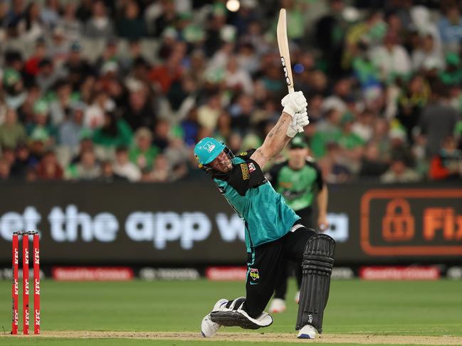 Jack Wood in action for the Heat at the MCG. (Photo by Morgan Hancock/Getty Images)