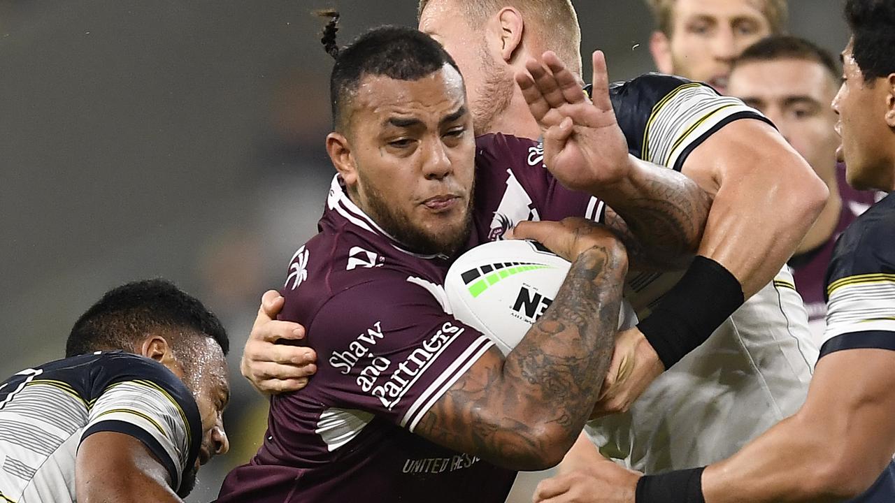 Addin Fonua-Blake of the Sea Eagles.