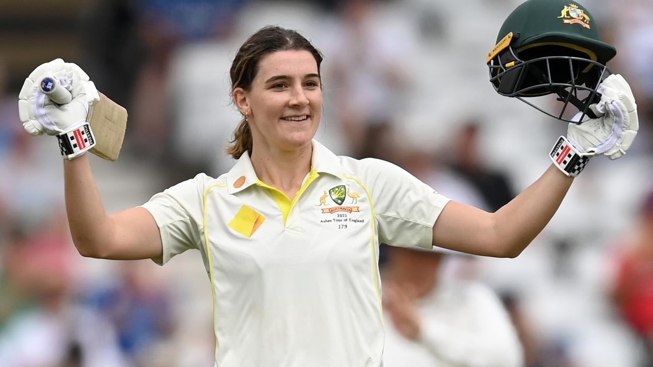 Annabel Sutherland is the new captain of the Melbourne Stars. (Photo by Gareth Copley/Getty Images)