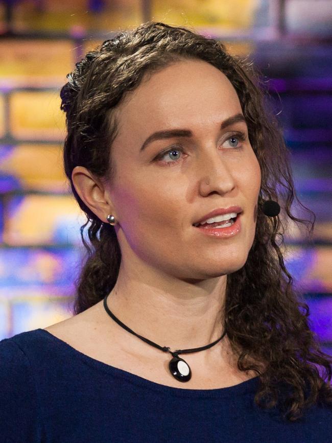 Podcast host Megan Phelps-Roper. Picture: Jasmina Tomic / TED