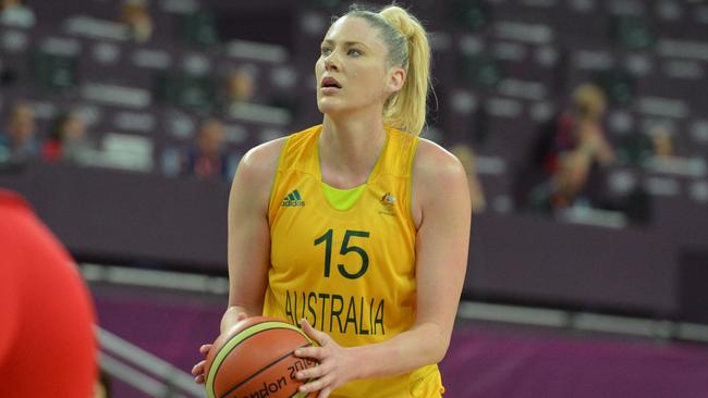 Lauren Jackson is an international basketballer that has represented Australia in the Olympics and earned herself a place in the Australian Hall of Fame. Picture: Jesse D. Garrabrant/AFP