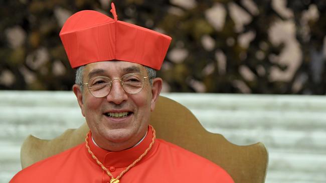 Cardinal Angelo De Donatis has tested positive. Picture: AFP.