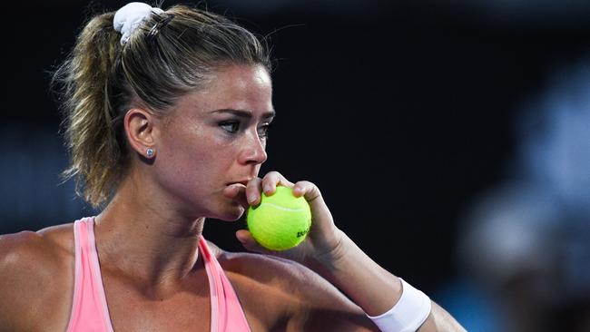 Camila Giorgi will be a tough test for Ash Barty.