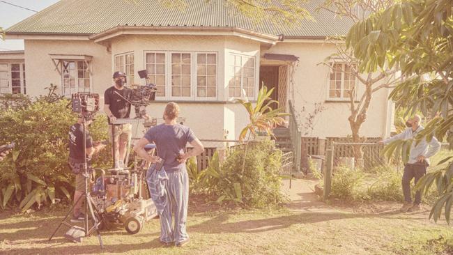 Production of the Netflix adaptation of Trent Dalton’s iconic Australian novel, Boy Swallows Universe in Brisbane. Picture: Netflix