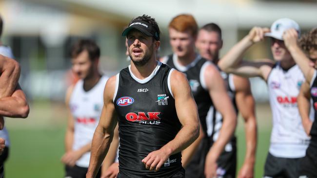 Travis Boak has thrived in his return to the midfield.