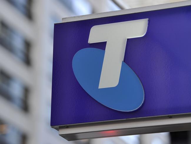 Signage at a Telstra store in Sydney Friday, May 20, 2016. Telstra has apologised to customers affected by an internet outage, the fourth service failure from the telco in as many months. (AAP Image/Joel Carrett) NO ARCHIVING