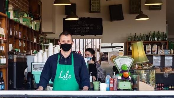 Lilo Cafe owner Mark Johnstone. Picture: @moments-by-floss