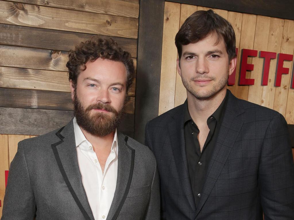 Danny Masterson (pictured with Ashton Kutcher) denies all allegations.