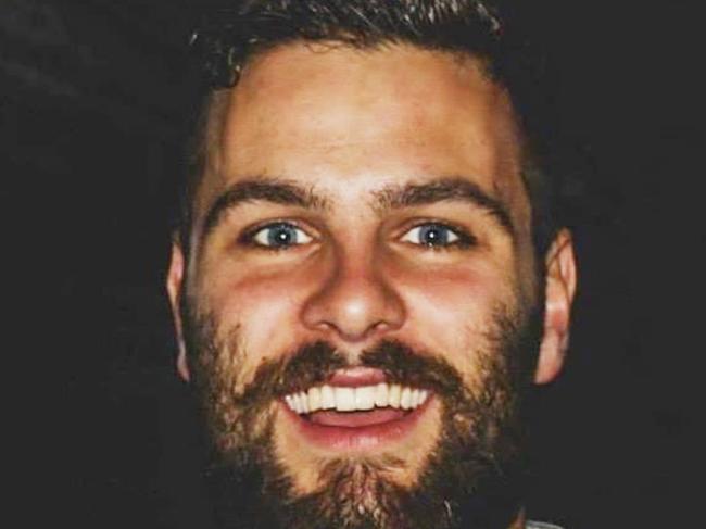 Jordan Kelly has been identified as the missing man off North Stradbroke Island, believed to be lost at sea.Mr Kelly and his mate Jack McDonald were swept out in rough surf conditions while surf skiing Saturday morning.