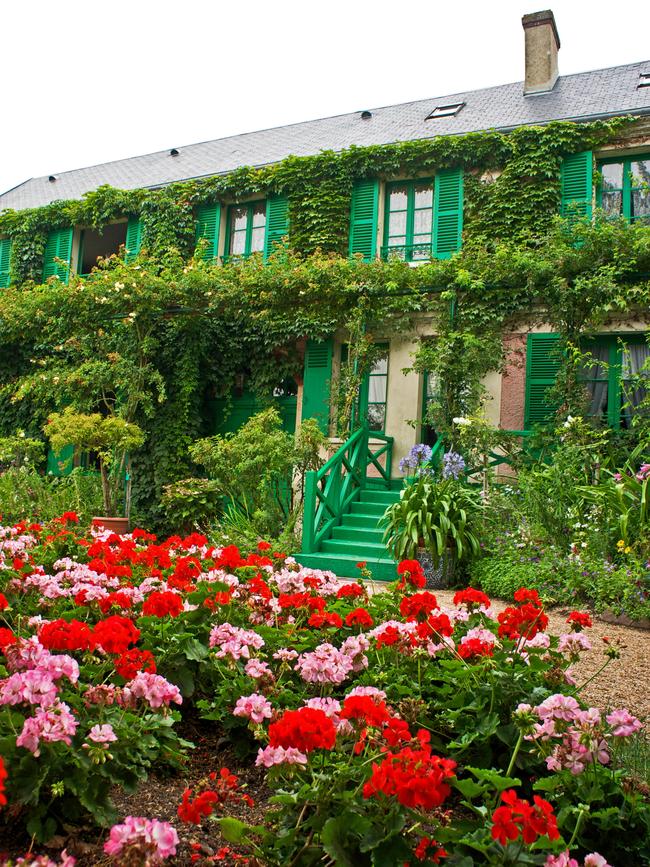 Monet's house and garden.