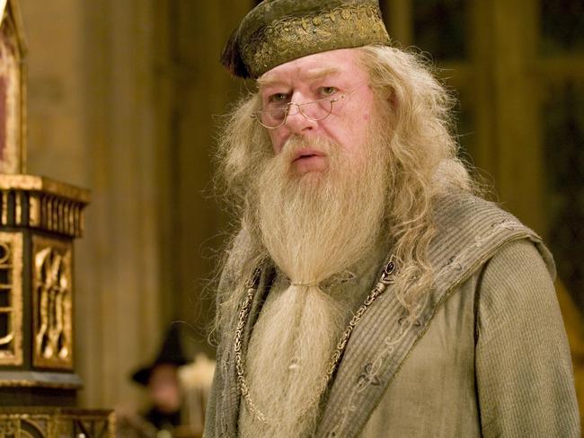 British actor Michael Gambon’s performance as Dumbledore in six of the Harry Potter films brought him to a whole new audience. Picture: Supplied