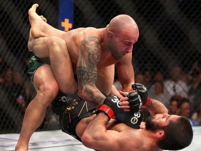 Alex Volkanovski is relentless. Picture: Paul Kane/Getty Images