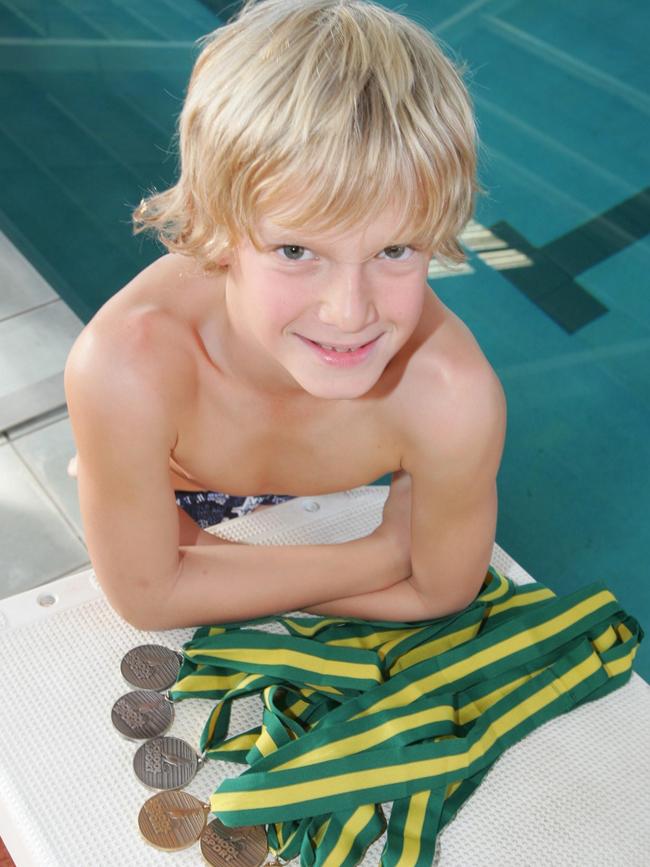 Cody Simpson in 2007, aged 10. Reporter: Melissa Townsend.