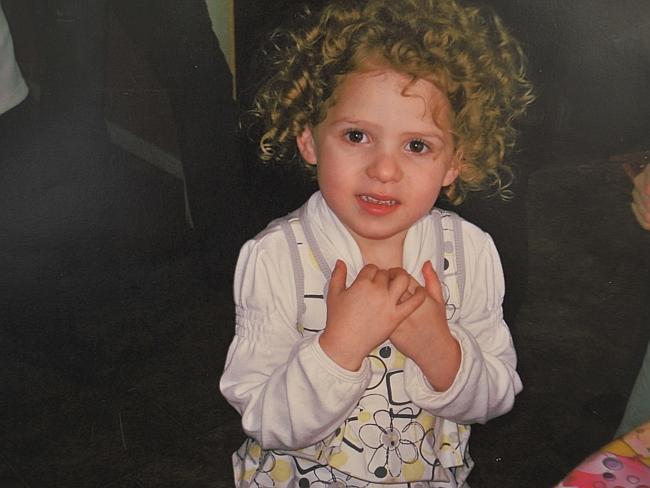 Tragic ... Chloe Valentine died after being forced to ride a motorbike.