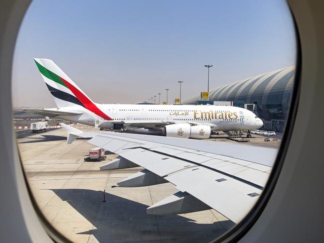 Emirates has released a video showing how the airline is cleaning its planes during the coronavirus outbreak. Picture: iStock