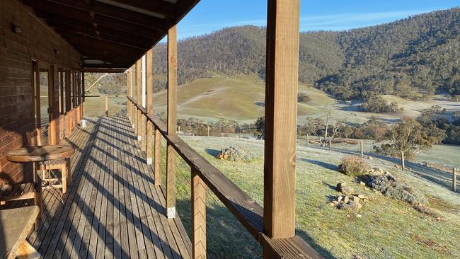 The 5ha property is situated in one of Victoria’s most picturesque valleys overlooking the Bundera River Valley.