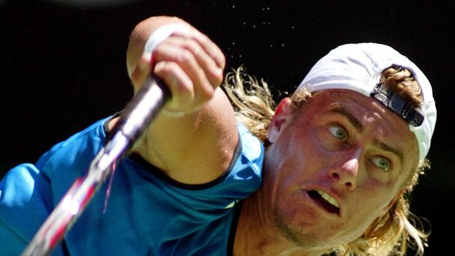 Lleyton Hewitt made the final of the 2005 Australian Open