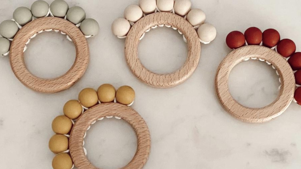 Romper &amp; Co’s beaded teether has been recalled.