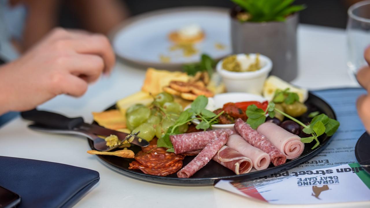 While not all vendors are traditionally Italian food makers, they have been asked to put an Italian spin on all of their dishes. Picture: Jayco Mackay Italian Street Party.