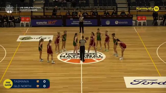 Replay: Tasmania v Queensland North (Girls) - Basketball Australia Under-16 National Championships Day 3