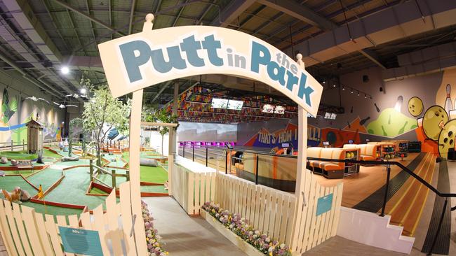 Sneak peek of the new Putt Putt course and bowling alley coming to Westfield Coomera.