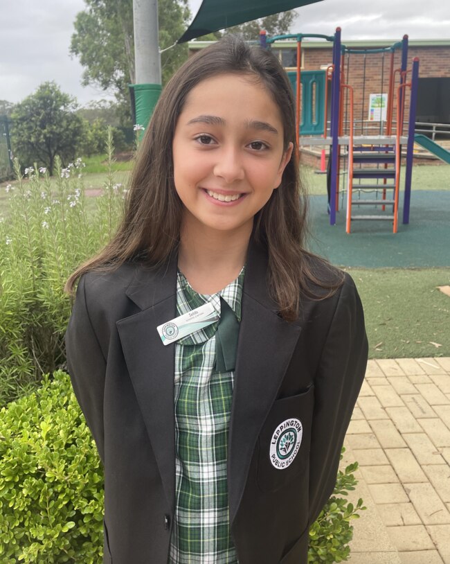 Leppington Public School student Selda Salan.