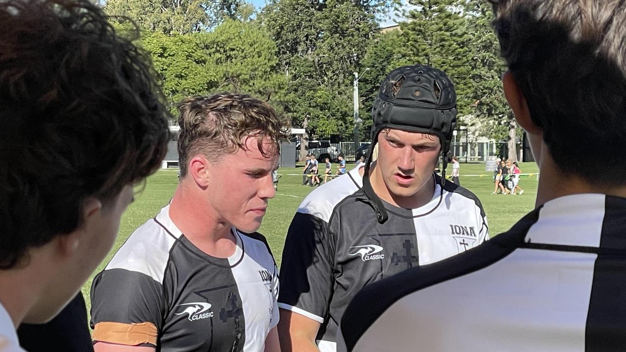 Iona College's Adam Kelly, left, was one of the first players chosen in the Team of the Week.