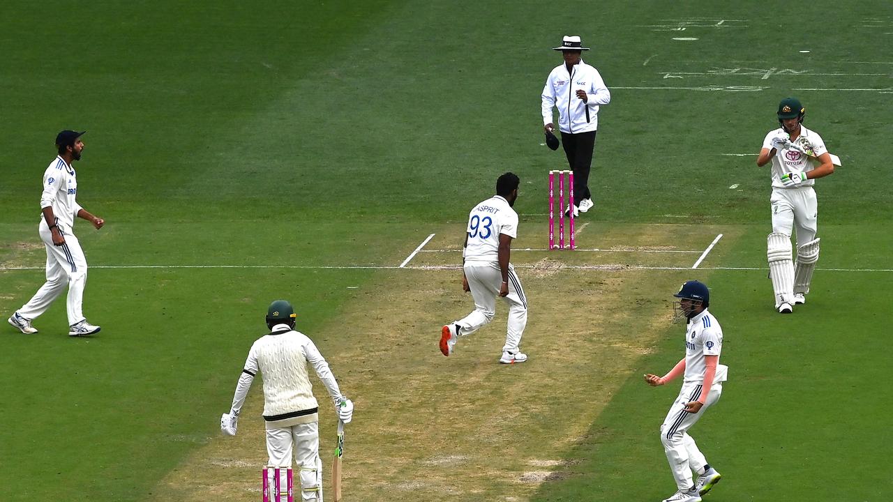 There were widely mixed reviews on the state of the SCG pitch. (Photo by Saeed KHAN / AFP)