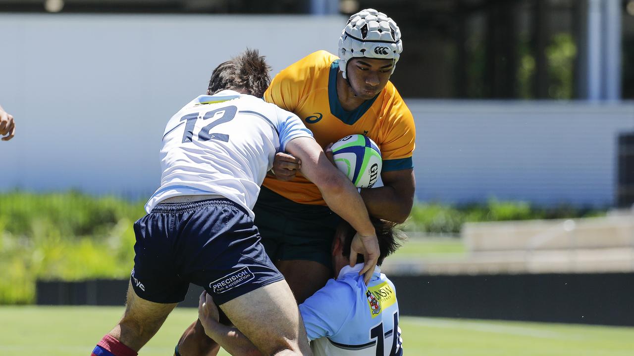 The Australian U16s played the NSW Waratahs U17s at Concord Oval.