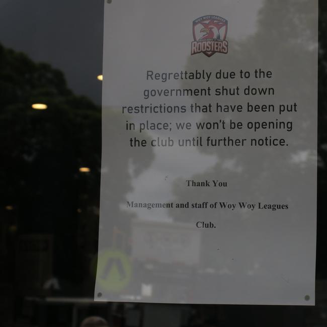 Woy Woy Leagues Club won't be reopening.