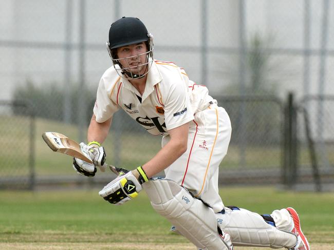 Jarrod Munday batting for the Saints. Picture: Chris Eastman