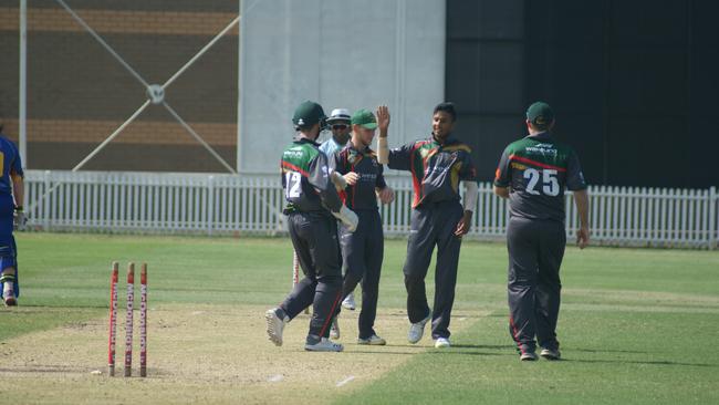 Sangha in action for the Campbelltown-Camden Ghosts.