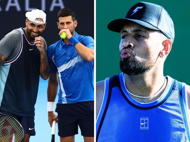 Nick Kyrgios and Novak Djokovic are part of a huge lawsuit launched against tennis organisations. Image: Getty