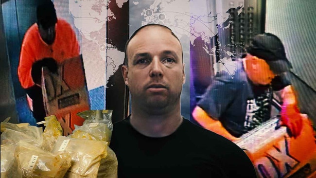 Benjamin Englefield (middle) Viliami Kisina (left) and Dave Smith (right) were charged and sentenced over their role in the syndicate in Queensland.