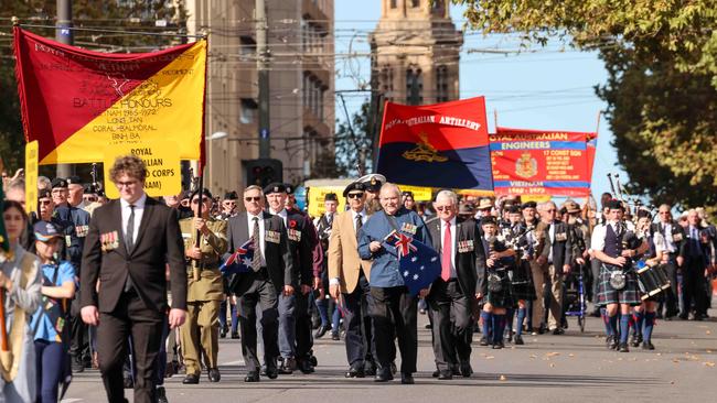 The court heard the boy, 16, said he would attack next year’s Anzac Day service if released from detention. Picture: Russell Millard Photography