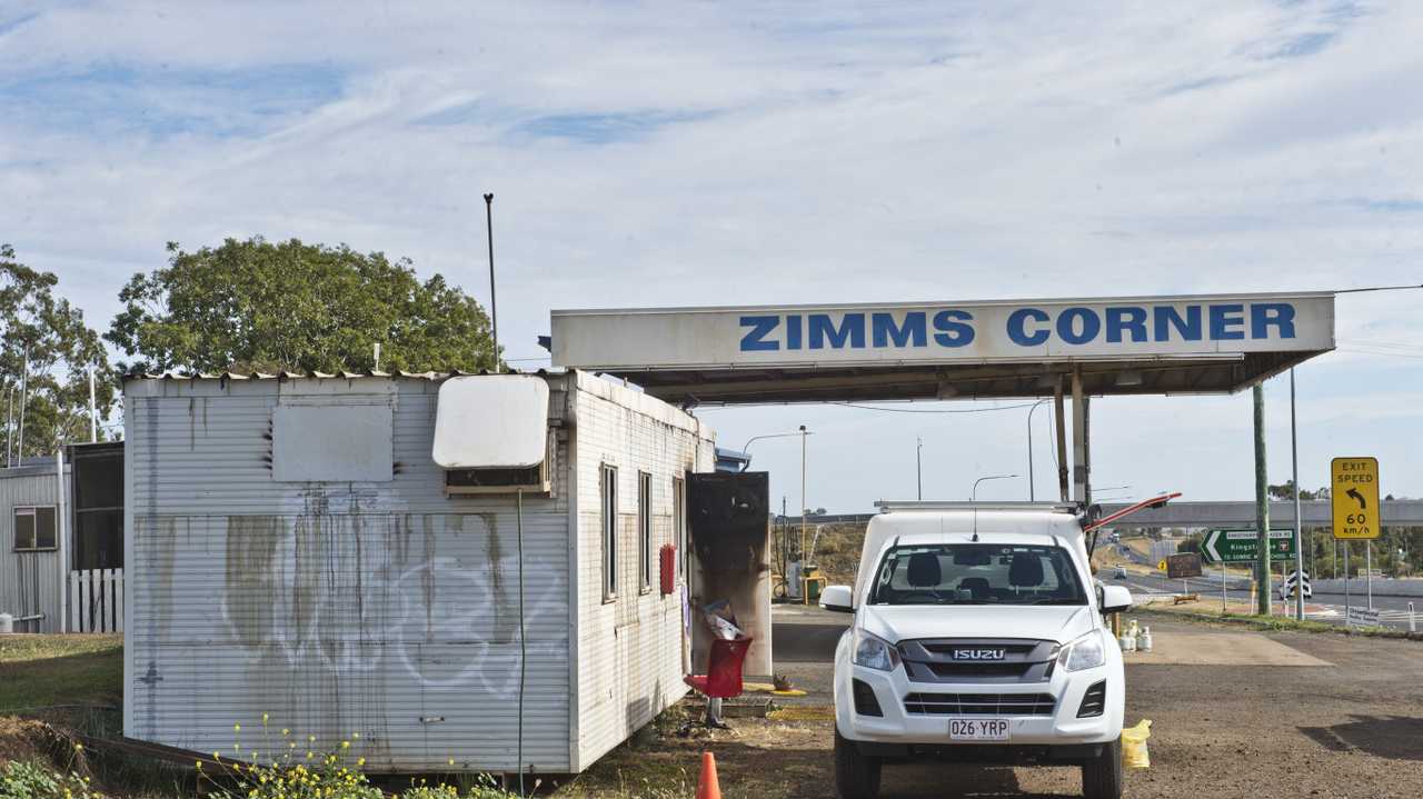 Olga Marr's Zimms corner service station. Building broken into and set alight . Thursday, 13th Jun, 2019. Picture: Nev Madsen