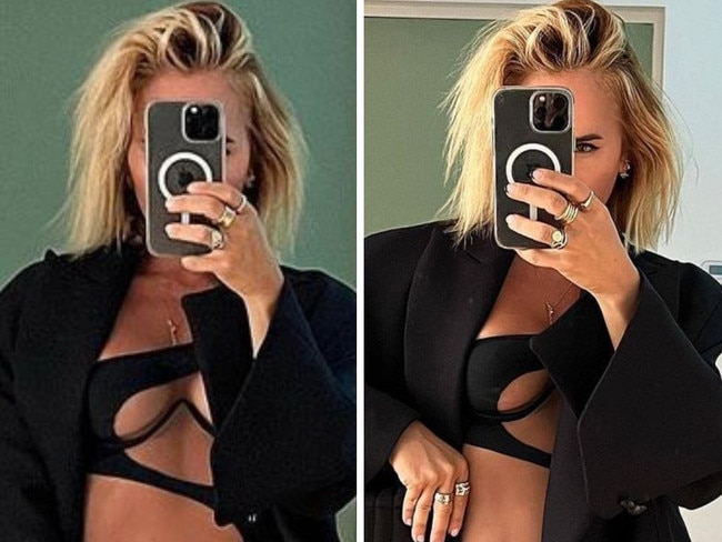 Pip Edwards sizzles in wildly revealing dress. Picture: Instagram/PipEdwards