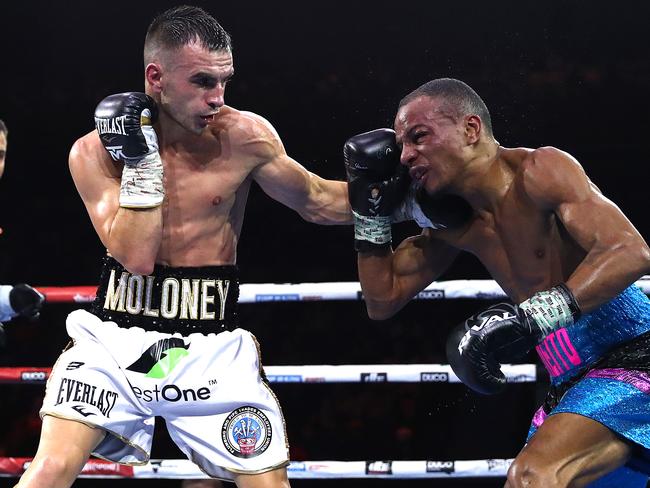 Andrew Moloney in action in Melbourne in 2022. Picture: Kelly Defina/Getty Images