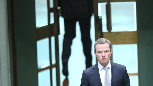 Under pressure ... Education Christopher Pyne.