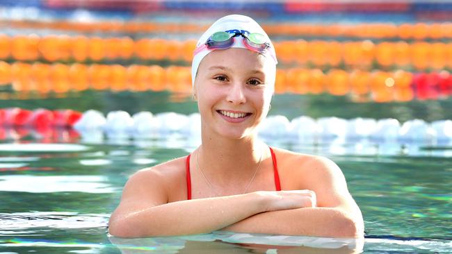 Hervey Bay swimmer Keira Stephens. Picture: Alistair Brightman